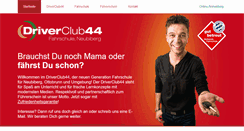 Desktop Screenshot of driverclub44.de