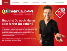 Tablet Screenshot of driverclub44.de